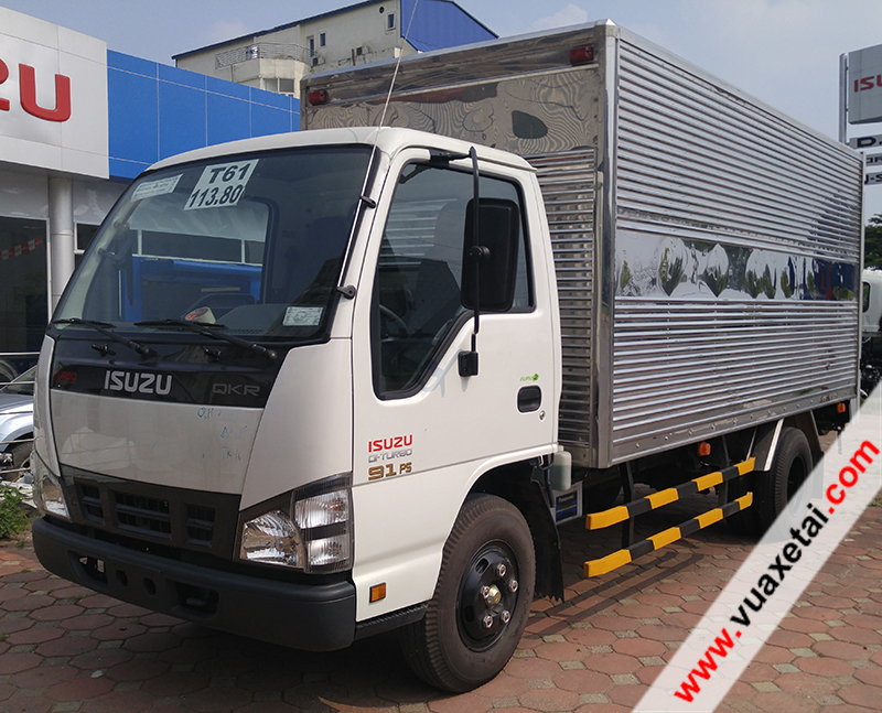Xe tải Isuzu 2,2 tấn 2T2 thùng kín mới